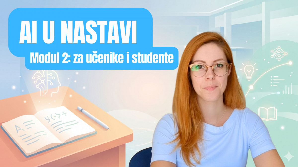 AI u obrazovanju - modul 2: za učenike/studente